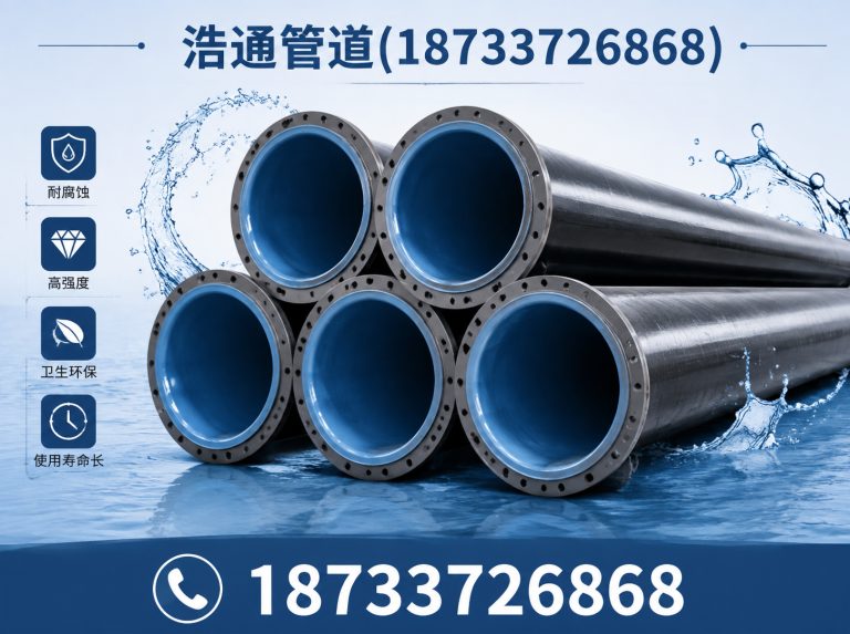 吴桥县衬塑钢管展示图